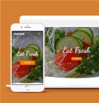 响应式有机蔬菜水果超市电子商务网站静态模板