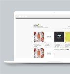 简洁纯净饮品企业网站HTML模板下载