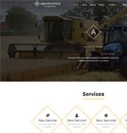 农耕机械公司响应式整站企业模板