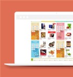简约网上购物食品超市网页模板下载