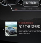黑色大气网站排版品牌汽车销售公司主页模板