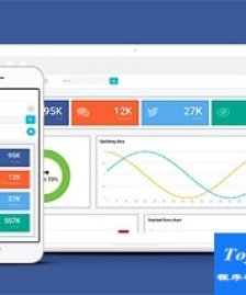 COLORED商业大气bootstrap后台管理模板