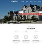 二手房房地产中介交易企业网页模板