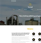 化工钢铁制造业公司网站模板