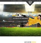 足球体育竞技门户新闻网站模板