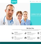 家庭医生健康理疗响应式企业网站模板