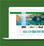 园林景观建筑工程设计类企业前端CMS模板下载