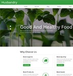 绿色大自然牧场果农种植网站模板