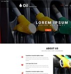 新能源加油站工业原材料网站模板