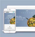 基于Bootstrap4构建有机食品商店网站模板