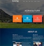 农业农产品种植技术分享网站模板