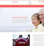 老年健康养生养老院网页模板
