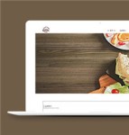 大气的品牌面包企业介绍单页面HTML5模板