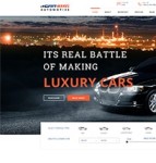 高端汽车销售服务商企业网站模板