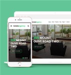 绿色房地产销售企业官网网站html模板