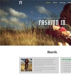 FASHION时装走秀网站模板