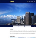 城市city物业服务中心响应式网站模板