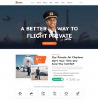 HTML5航空公司宣传网站模板