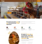 家禽养殖场响应式宣传网站模板