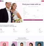 响应式现代婚恋网站模板