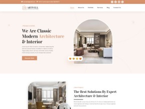 酒店体系结构建筑设计服务公司网站模板